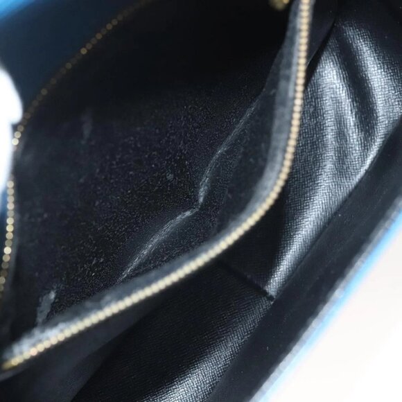 LOUIS VUITTON Epi Saint Cloud GM Shoulder Bag Toledo Blue M52195 LV Auth 128324 - Picture 11 of 16